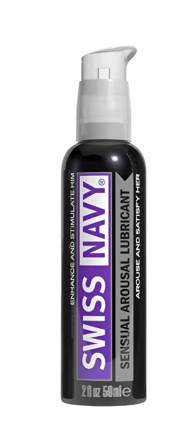 A black cylindrical pump bottle containing lubricant, isolated against a white background.