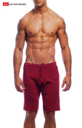 Go Softwear 4656 Men's 16" Cut-Off Short - Cardinal