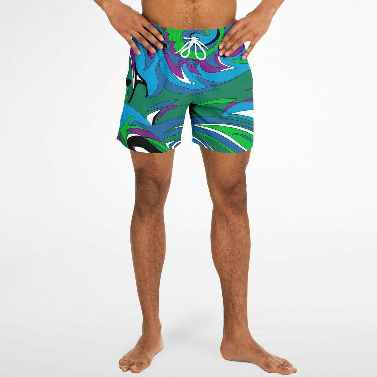 Maris Equi Mod Men's Retro Swim Shorts Trunks