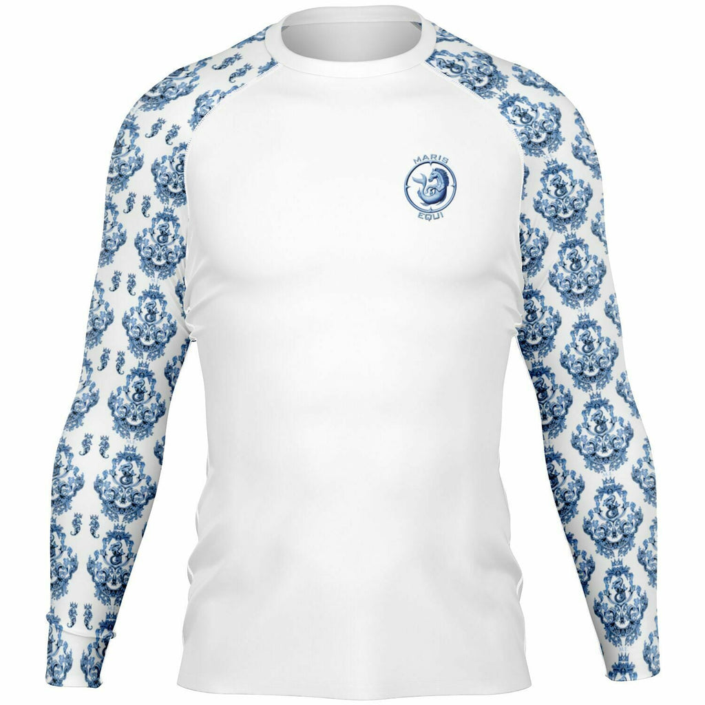 Maris Equi Men's Blue Baroque Rashguard