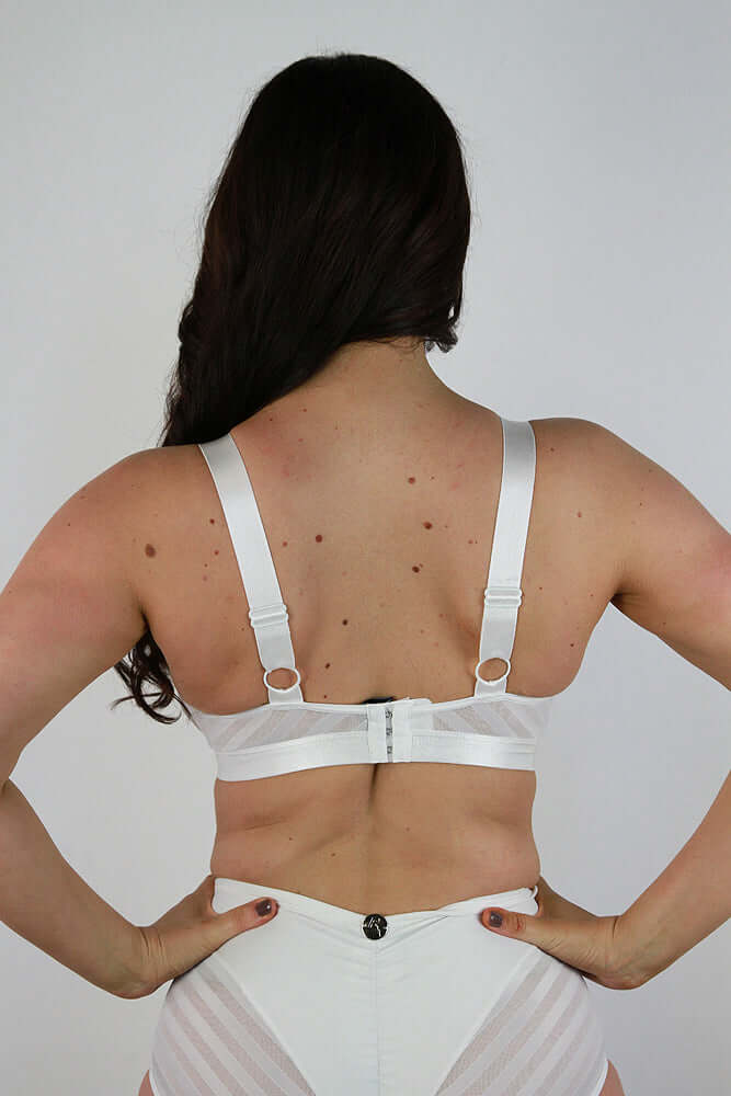 Alexis Butterfly Bralette WHITE