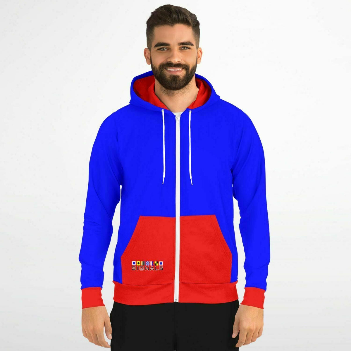 Maris Equi Men's Signals Zipper Hoodie