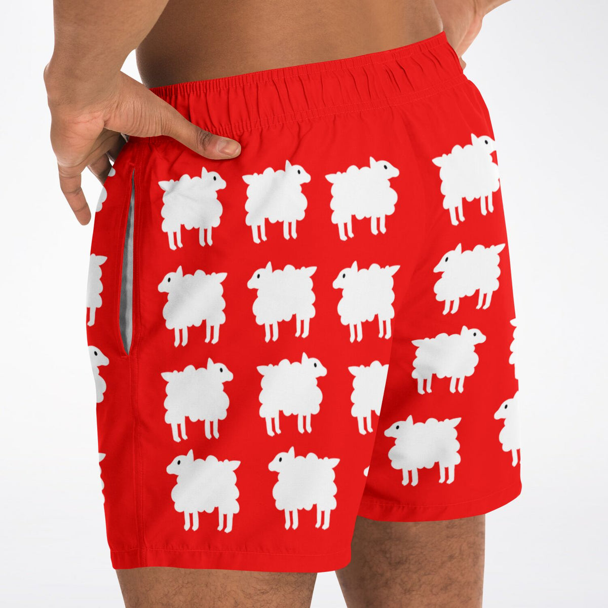 Maris Equi Black Sheep Diana Inspired Men's Swim Shorts / Trunks