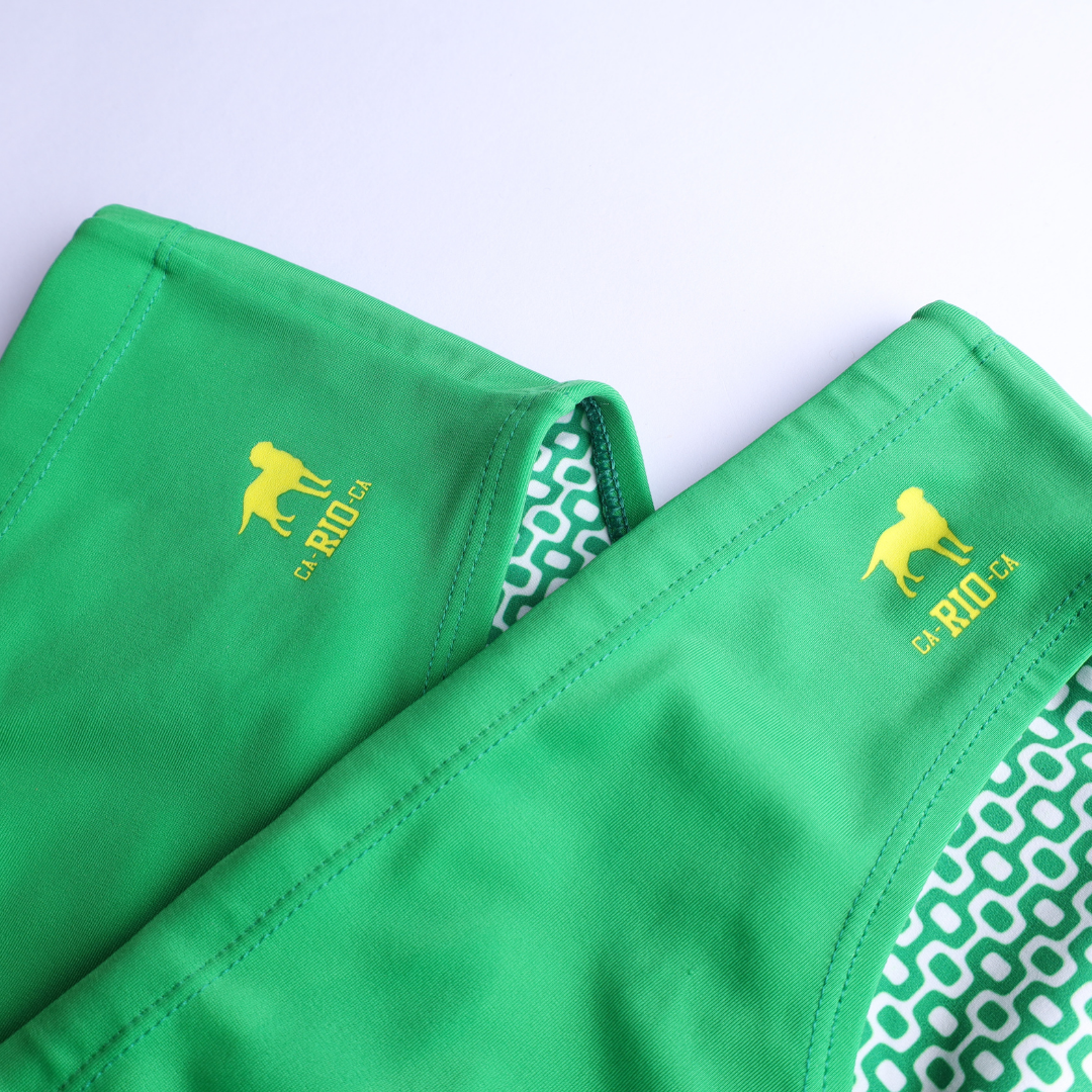 CA-RIO-CA Hortel Green solid Men's Swimming Sunga - Beachwear for Men