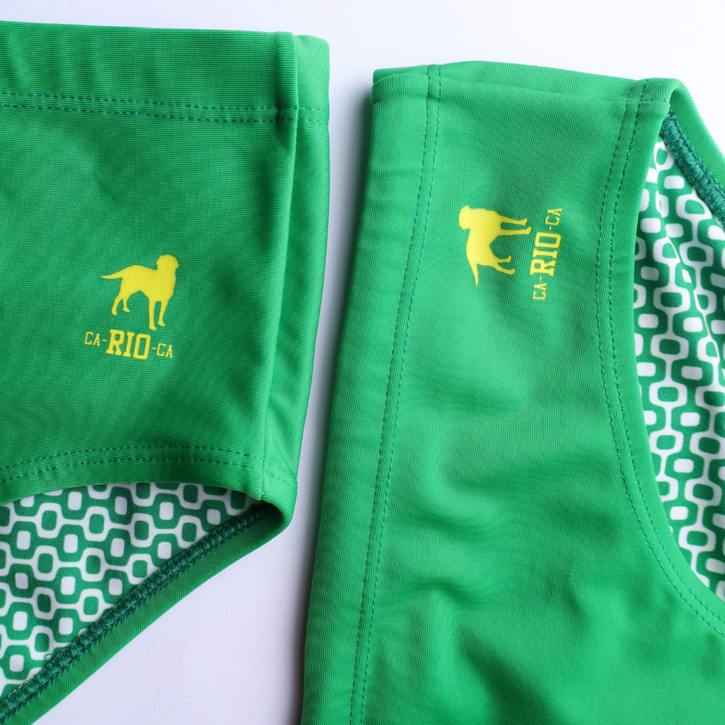 CA-RIO-CA Hortel Green solid Men's Swimming Sunga - Beachwear for Men