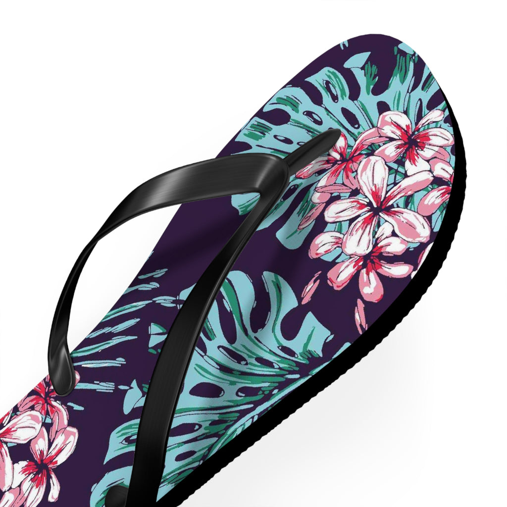 Maris Equi Men's Floral Print Flip-Flops
