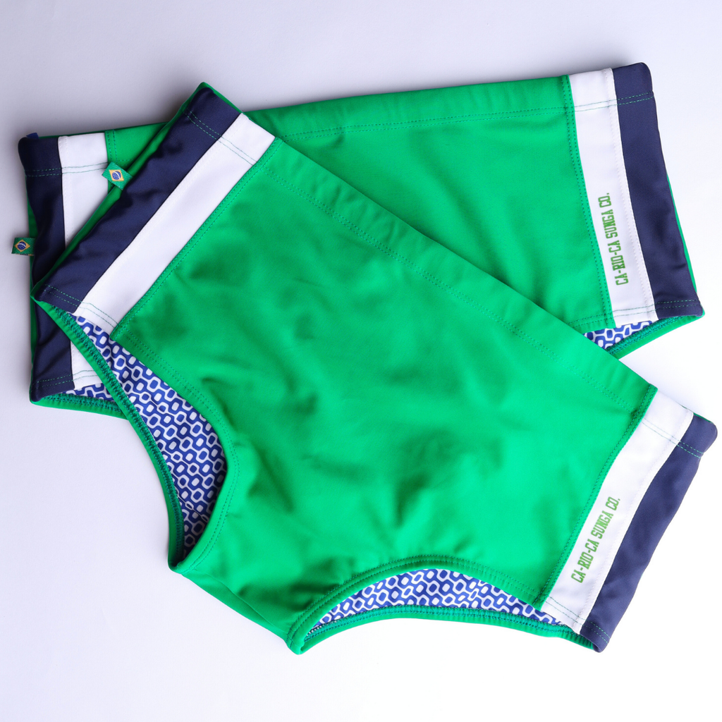 CA-RIO-CA Trio Sunga in  Traditional cut - Designer Swim Shorts