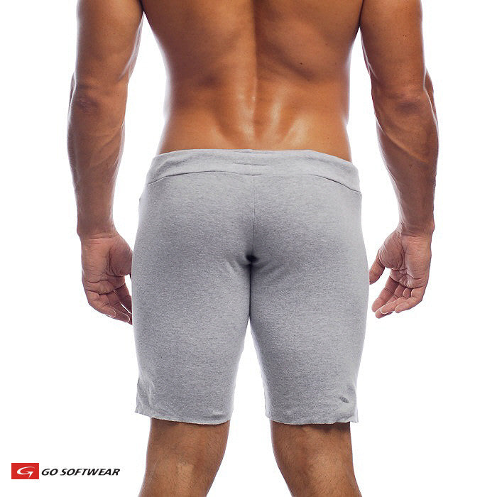 Go Softwear 4656 Men's 16" Cut-Off Short - H. Grey