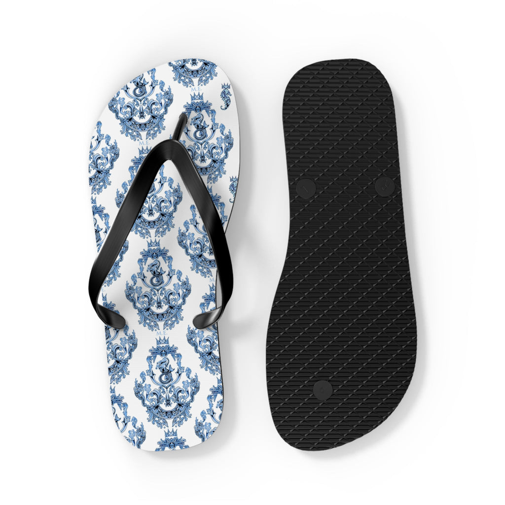 Maris Equi Men's Blue Baroque Flip-Flops