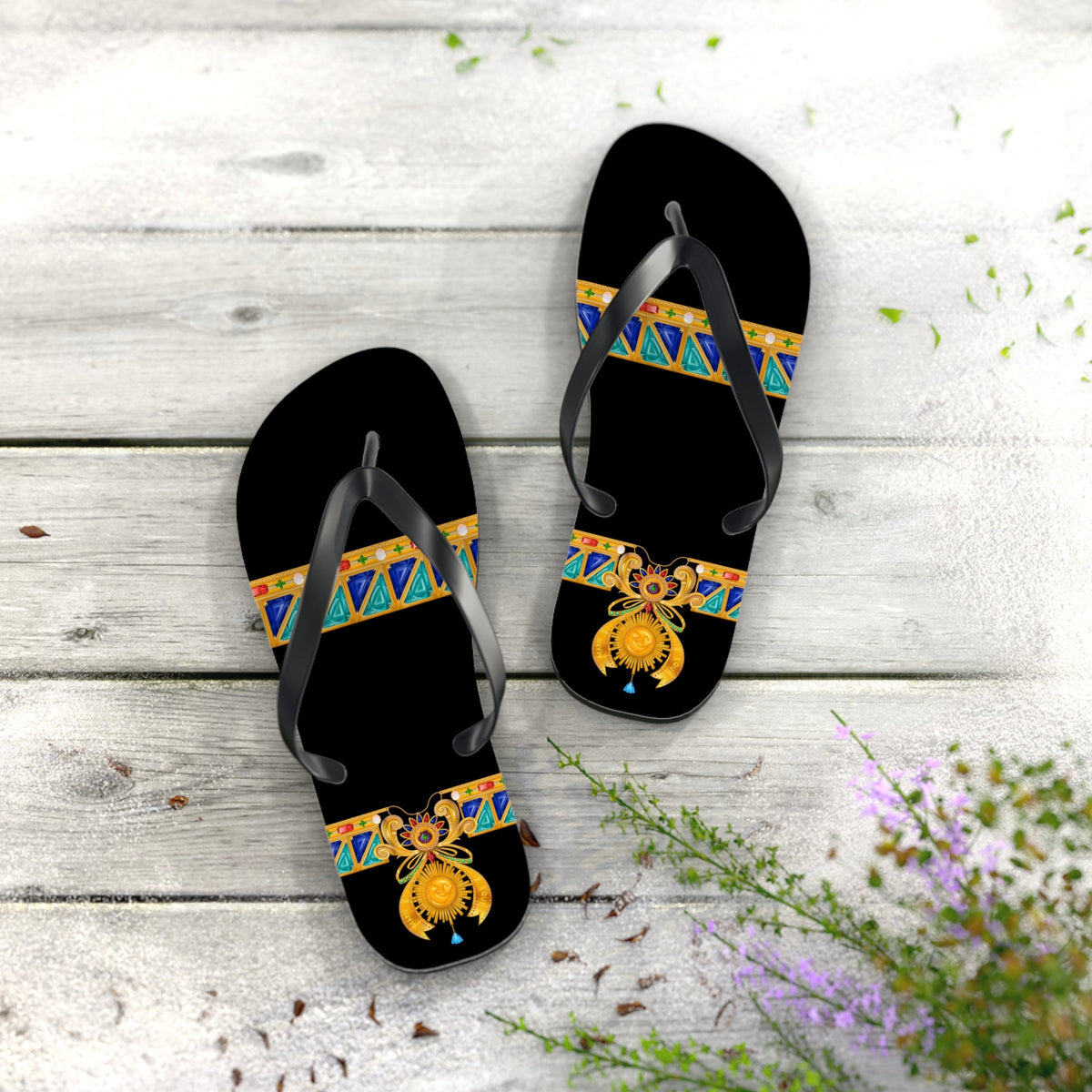 Maris Equi Men's Bejewelled Flip-Flops