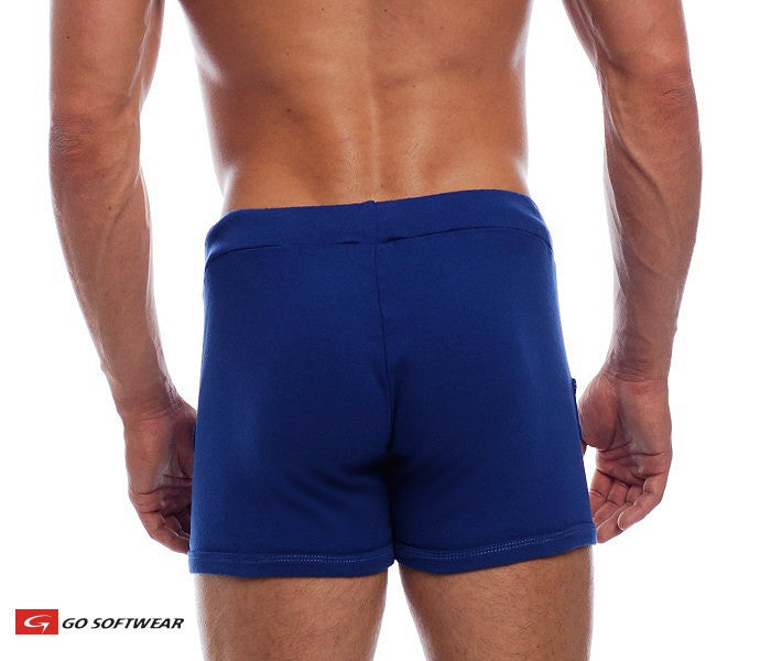 Go Softwear 4641 Men's 9" Sport Short w/Pockets - Cadet Blue