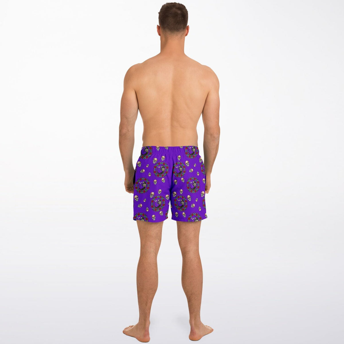 Maris Equi Day Of The Dead Men's Swim Shorts