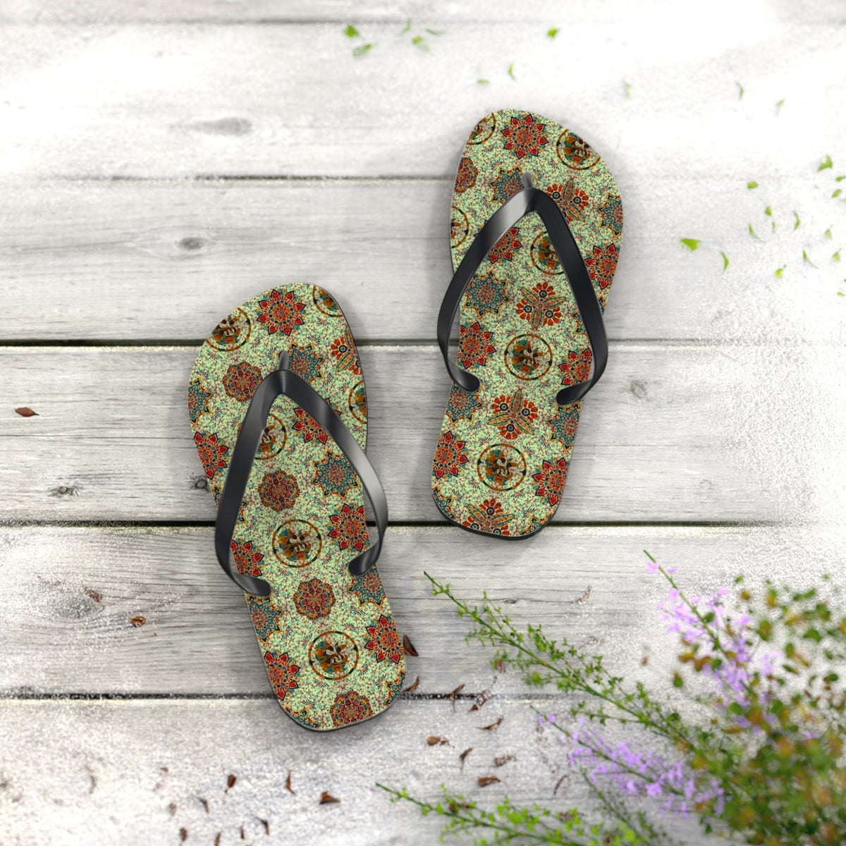 Maris Equi Men's Mosaic Flip-Flops