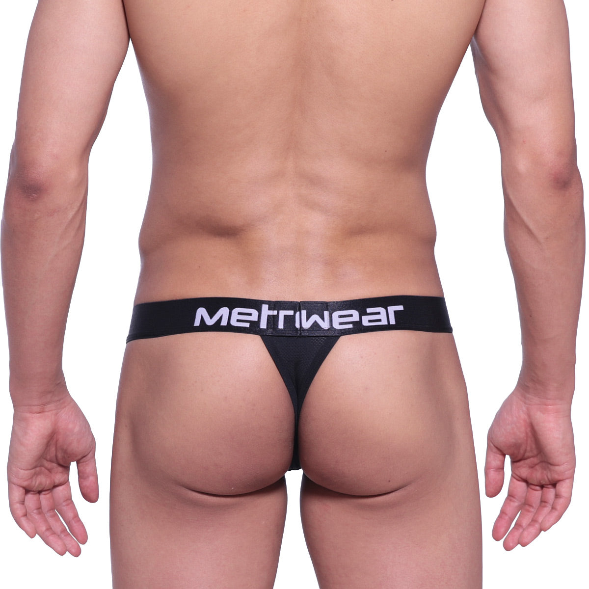 MetroMaleWear (M2W) Men's Max Bulge Thong Black 1502-20
