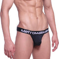 MetroMaleWear (M2W) Men's Max Bulge Thong Black 1502-20