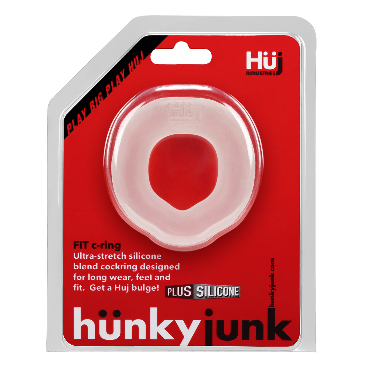 Hunkyjunk FIT Ergo Long-Wear C-ring by Hunkyjunk Ice