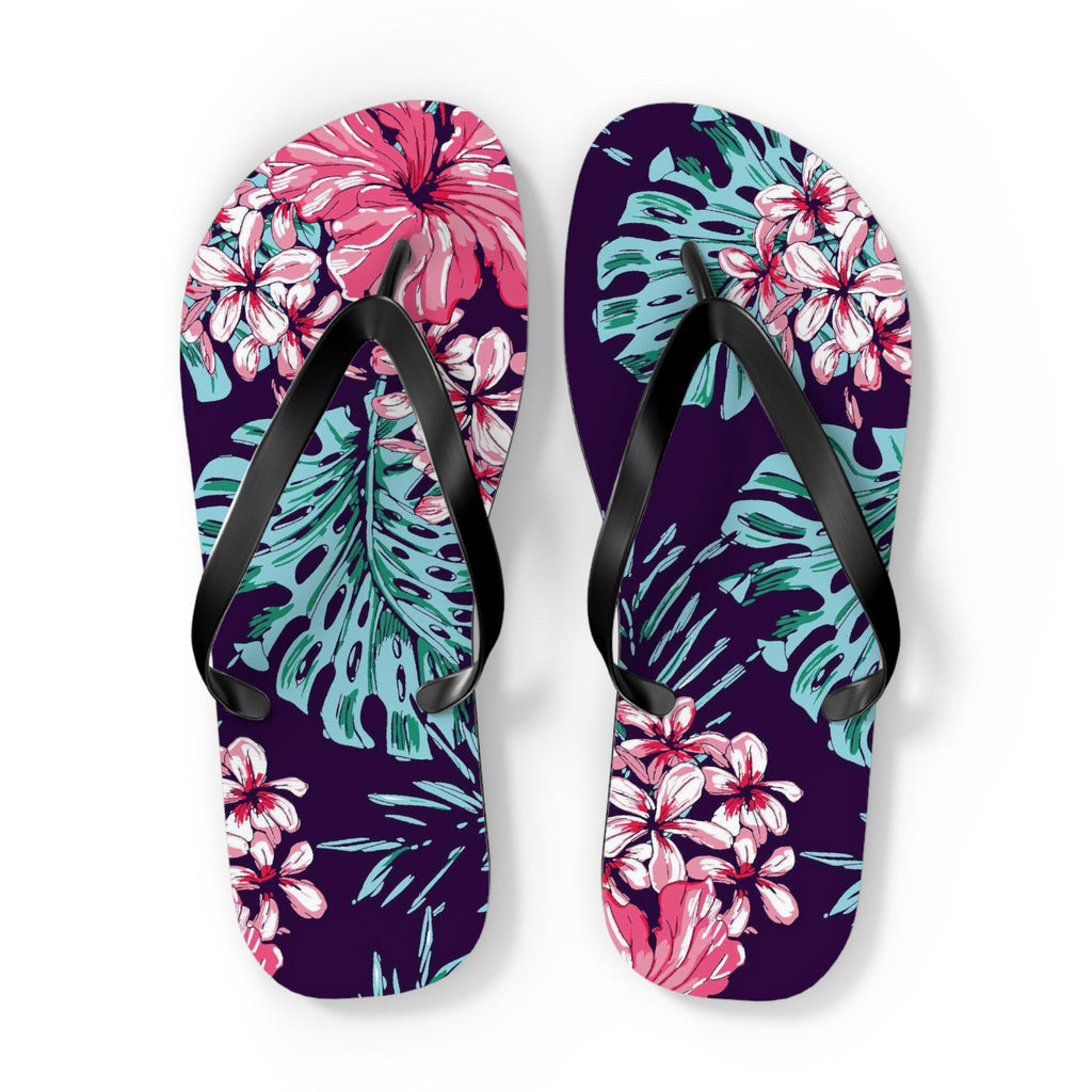 Maris Equi Men's Floral Print Flip-Flops