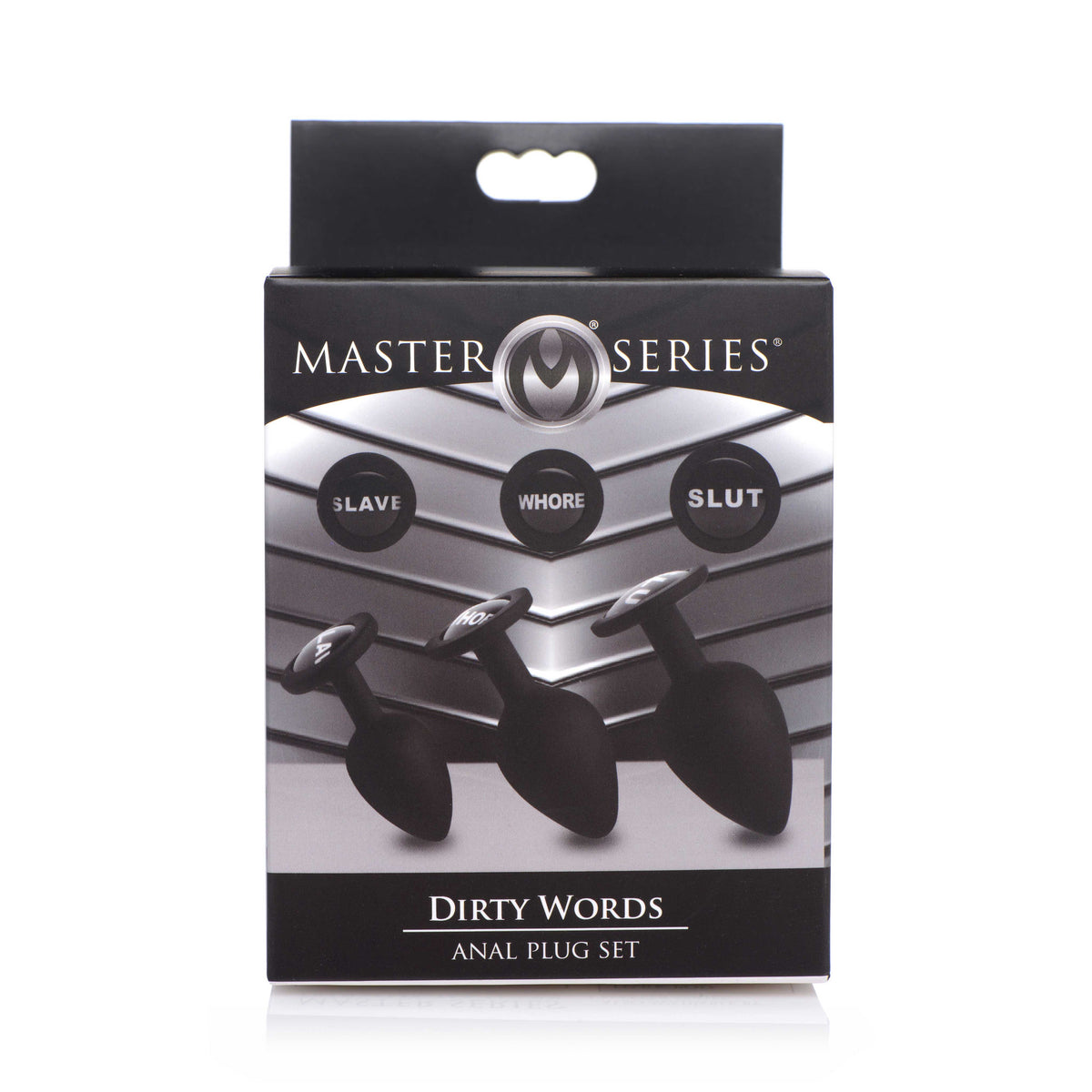 Master Series Dirty Words Anal Plug Set