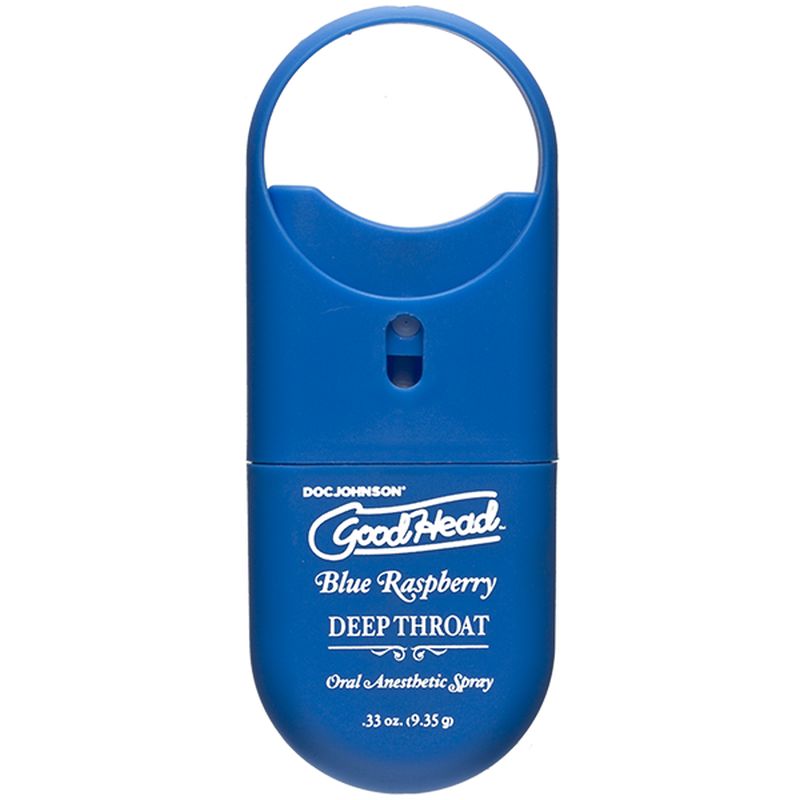 GoodHead GoodHead To-Go Deep Throat Spray Blue Raspberry 9ml
