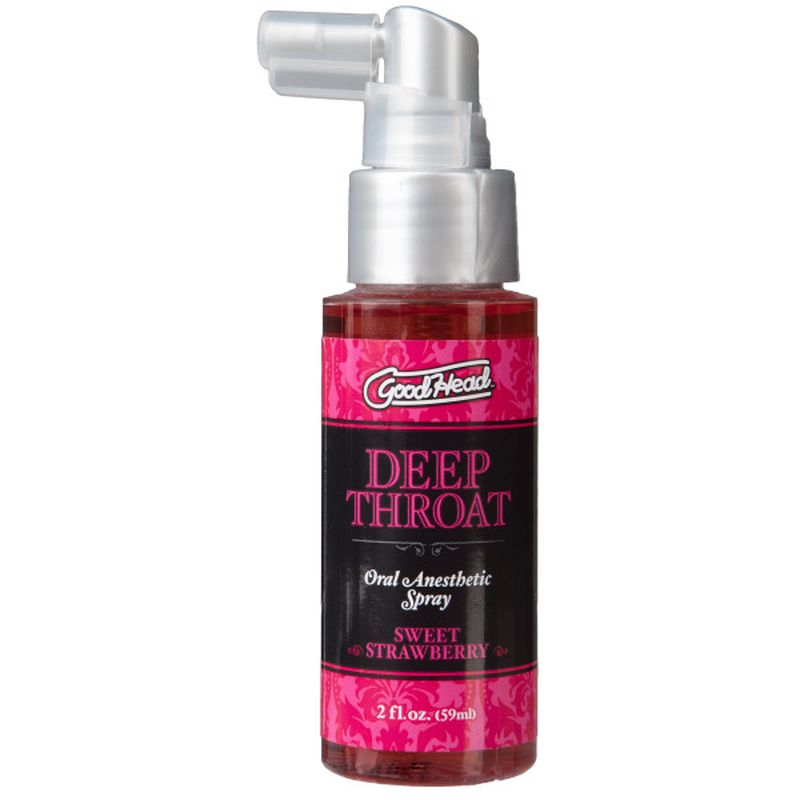 GoodHead GoodHead Deep Throat Spray Strawberry 59ml