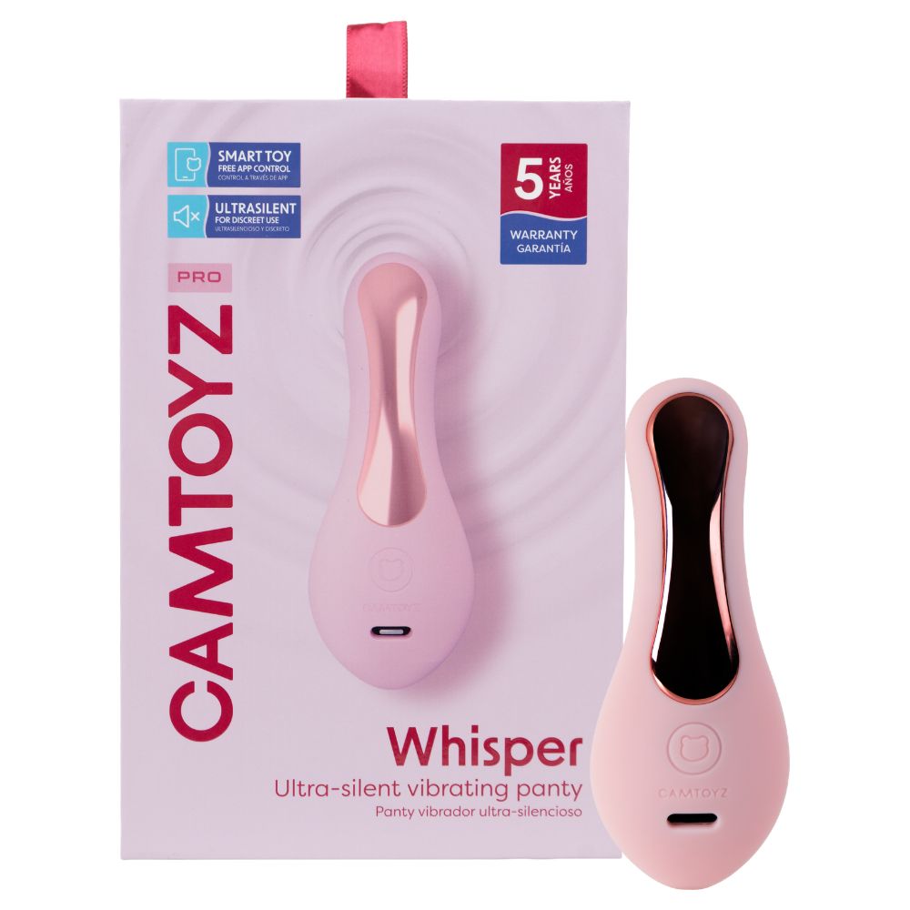 CAMTOYZ Whisper Silent App Controlled Panty Vibrator