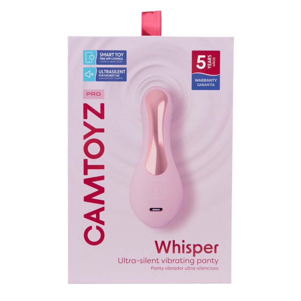CAMTOYZ Whisper Silent App Controlled Panty Vibrator