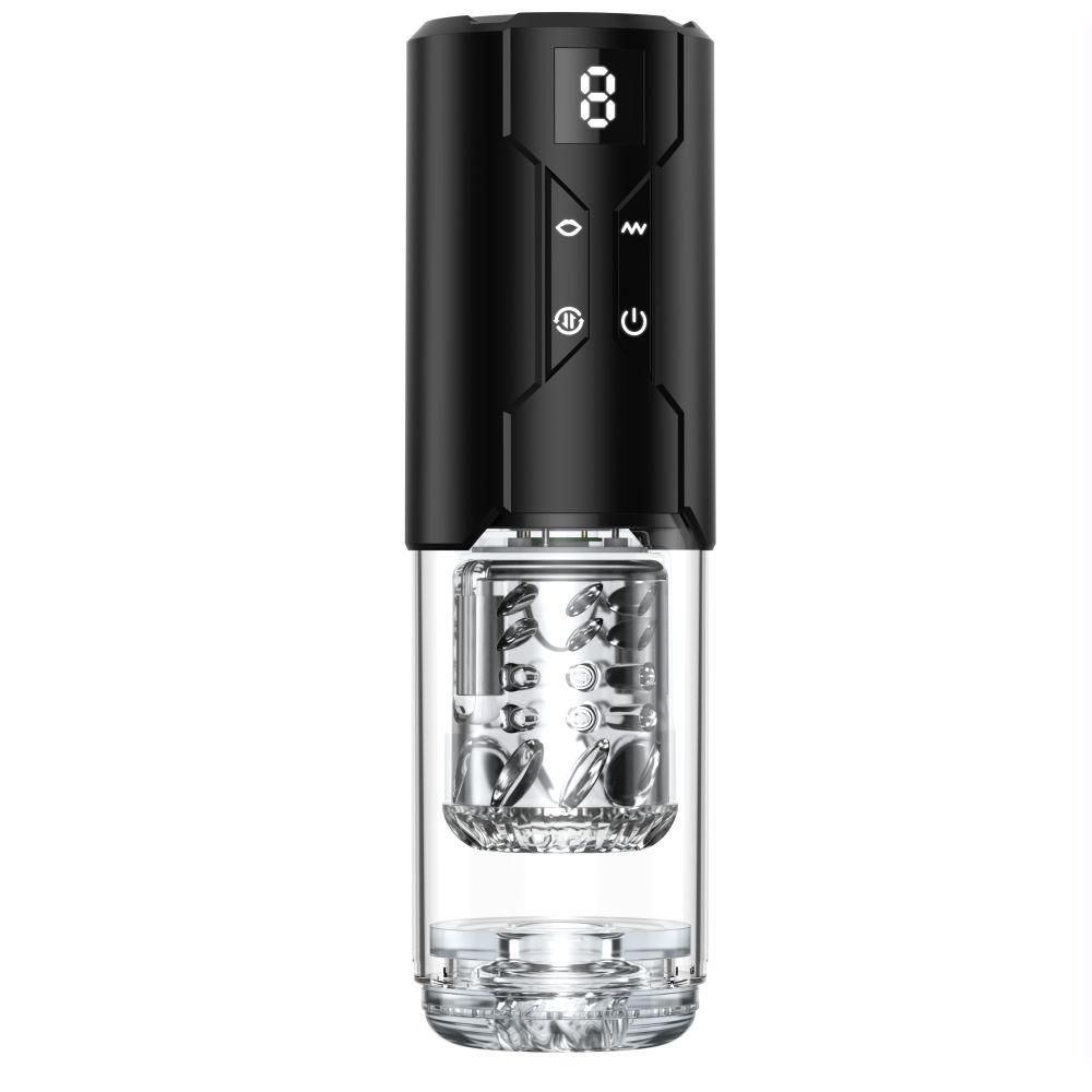 Daytona Man Valerian LCD Thrusting, Vibrating and Rotating Masturbator