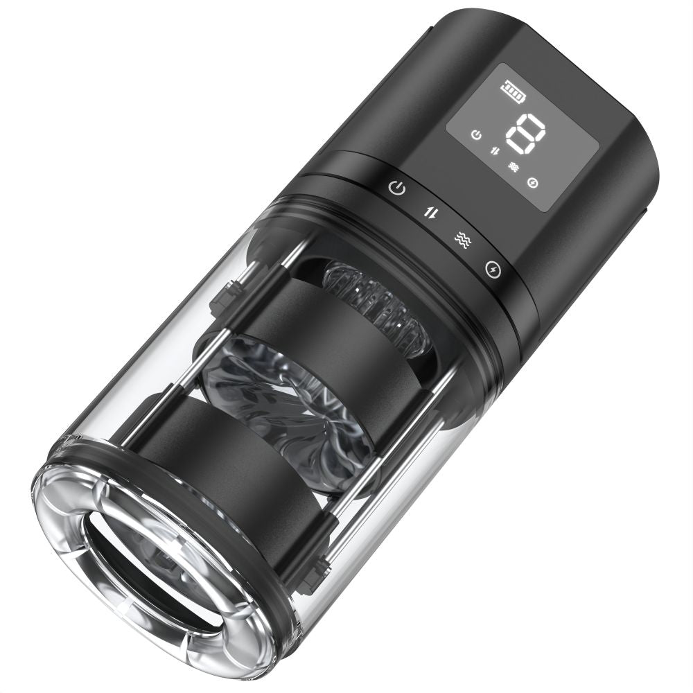 Daytona Man VanGuard LCD Auto Thrusting and Vibrating Masturbator