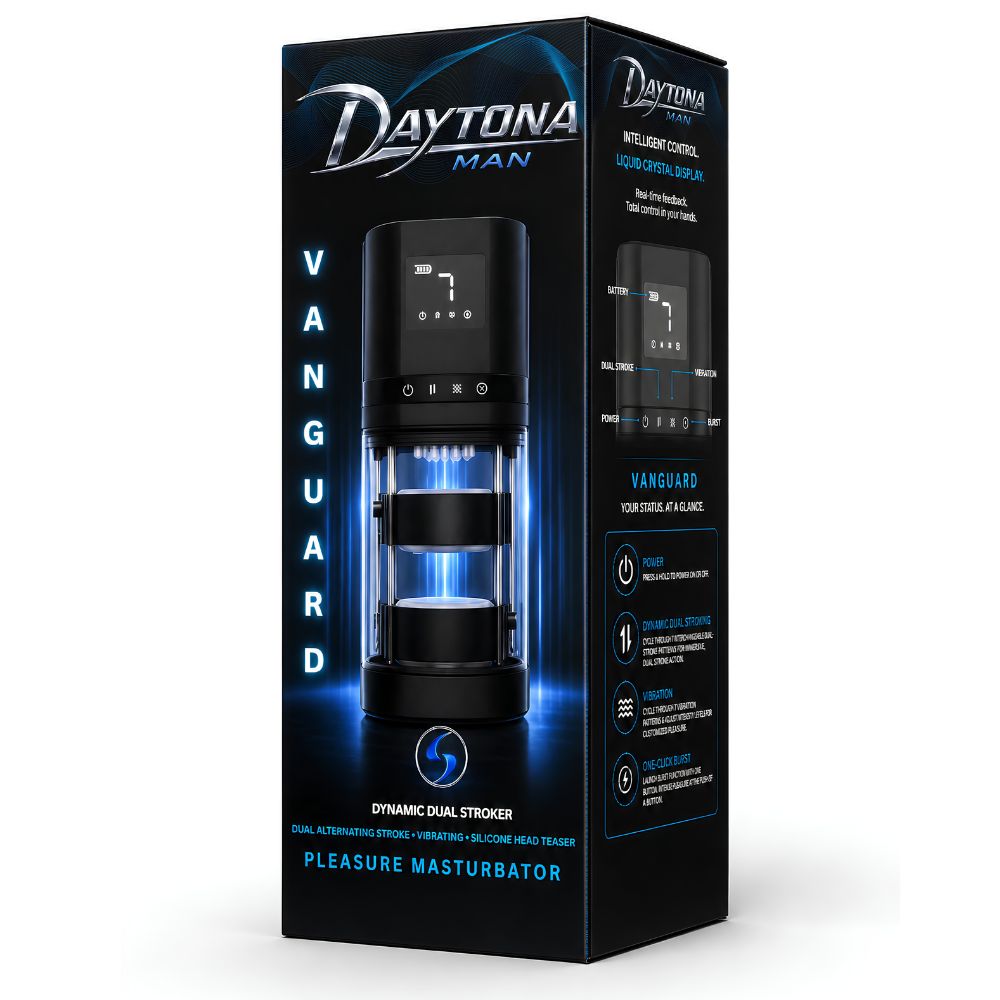 Daytona Man VanGuard LCD Auto Thrusting and Vibrating Masturbator
