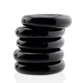 Hunkyjunk Jacker Stack 5 Pc Strong Cock Ring Black One Size