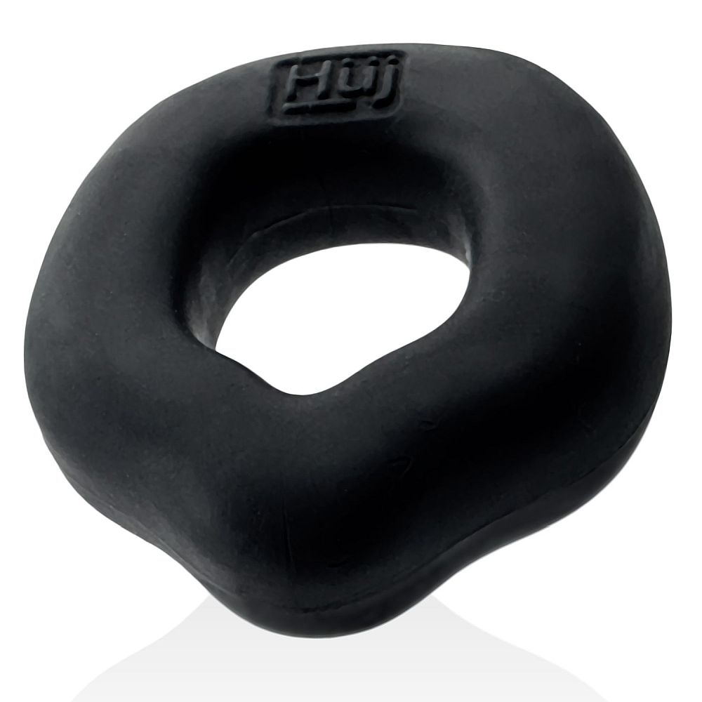 Hunkyjunk Fit Grips 2 Pc Ergo Cockring Black Red One Size