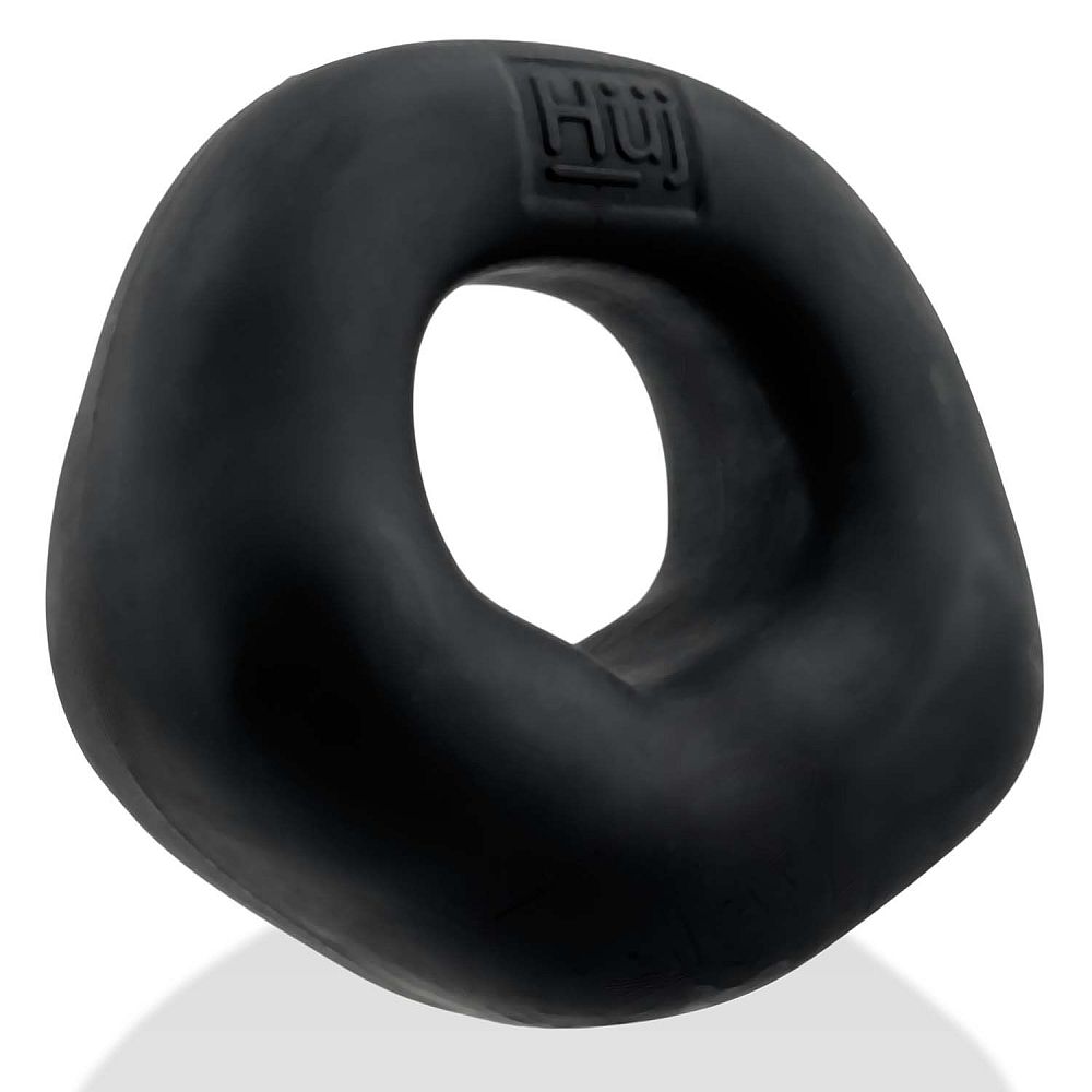 Hunkyjunk Fit Bulge Hung Style Cockring Black One Size