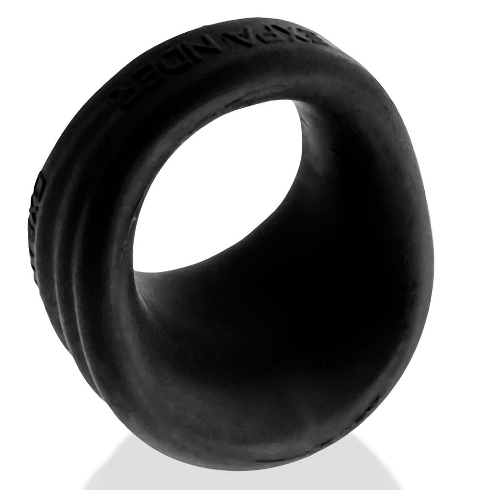 Hunkyjunk Expander Slim Scoop Cockring Black One Size