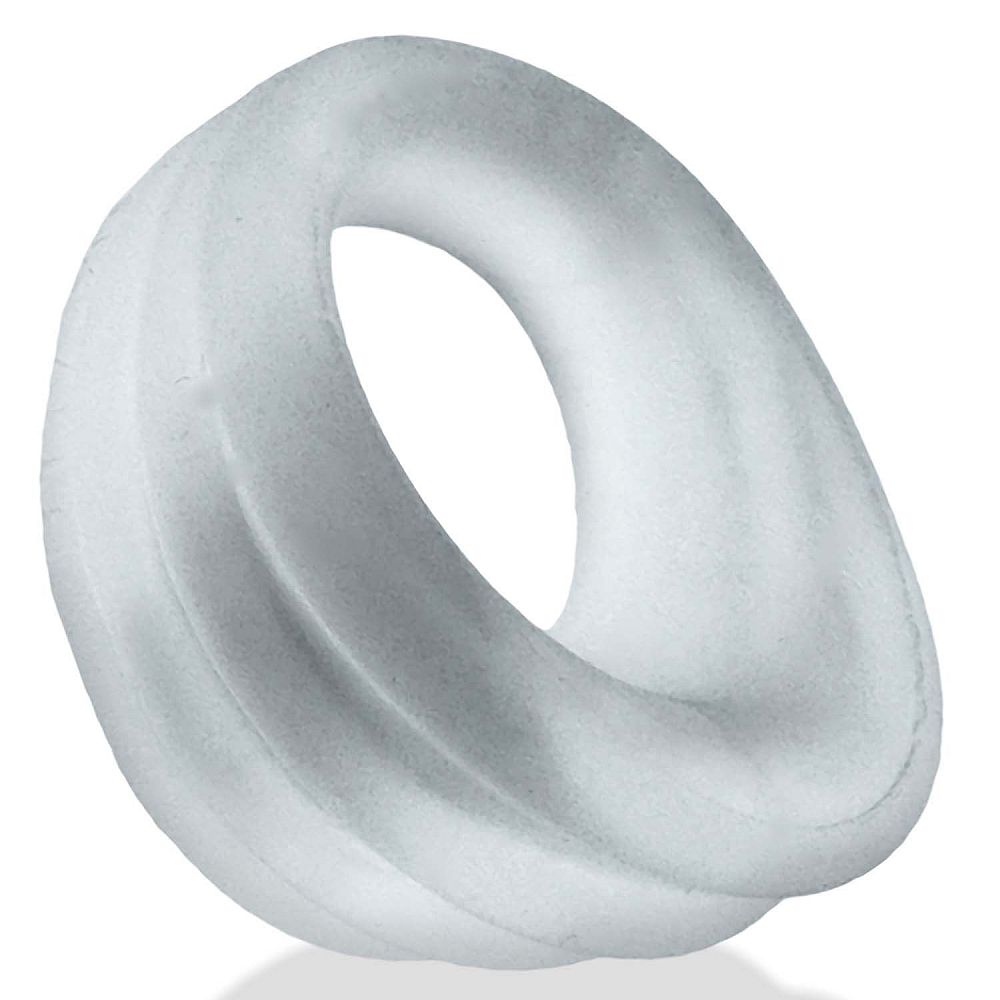 Hunkyjunk Expander Slim Scoop Cockring Clear One Size