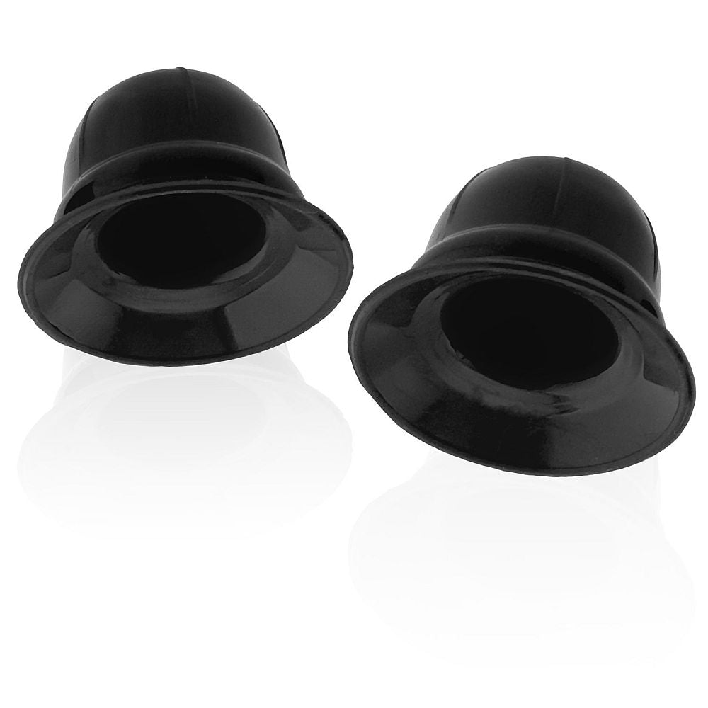 Hunkyjunk Nano Nips Nipple Sucker Silicone Black w Storage Case One Size