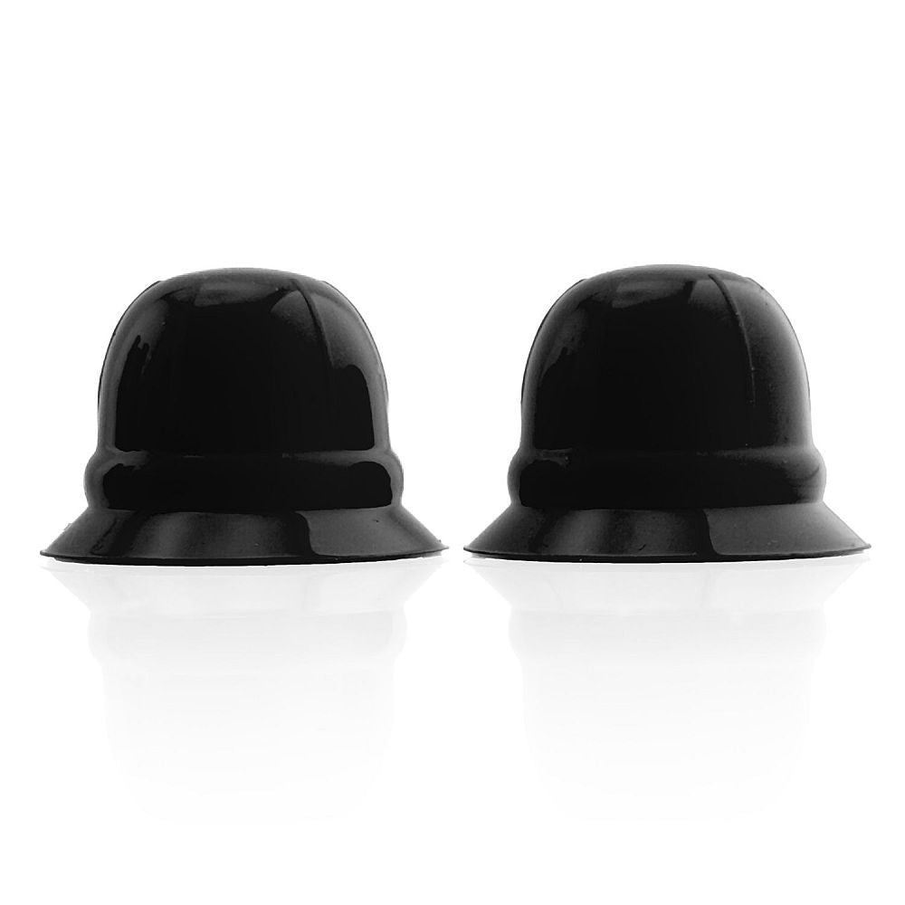 Hunkyjunk Nano Nips Nipple Sucker Silicone Black w Storage Case One Size