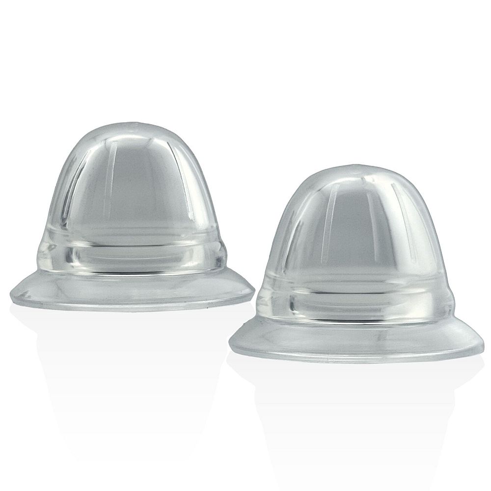Hunkyjunk Nano Nips Nipple Sucker Silicone Clear w Storage Case One Size