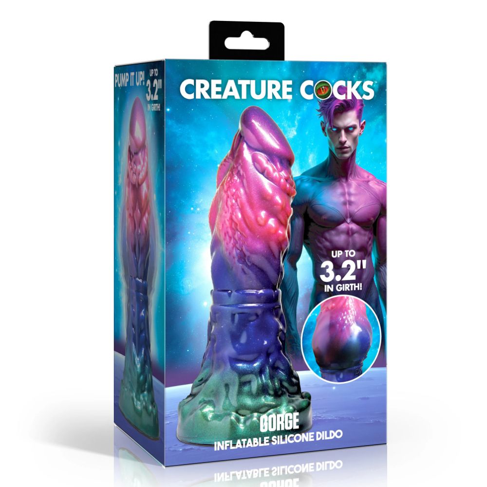 Creature Cocks Creature Cocks Gorge Inflatable Silicone Dildo