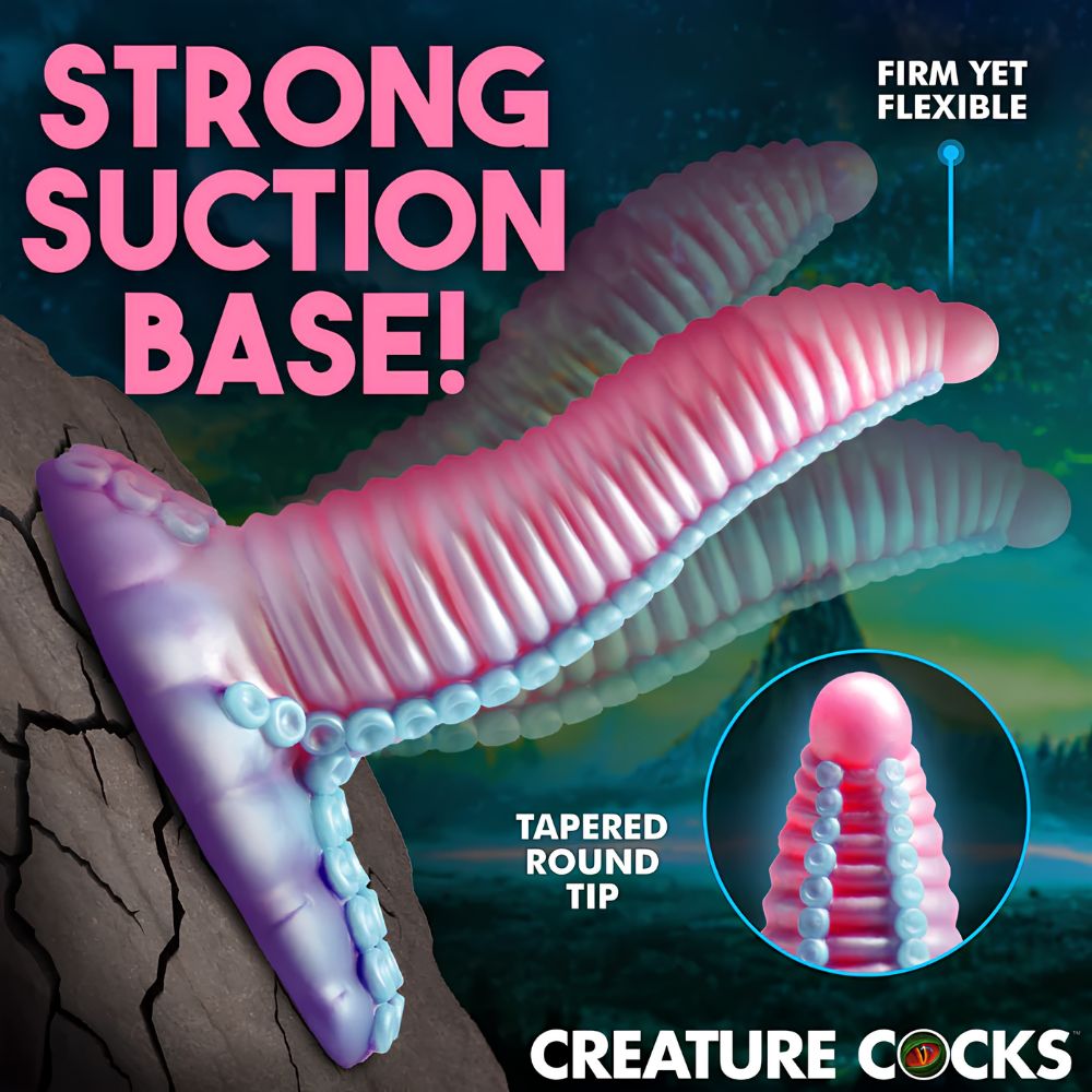 Creature Cocks Creature Cocks Mega Tenta Vibrating Silicone Dildo