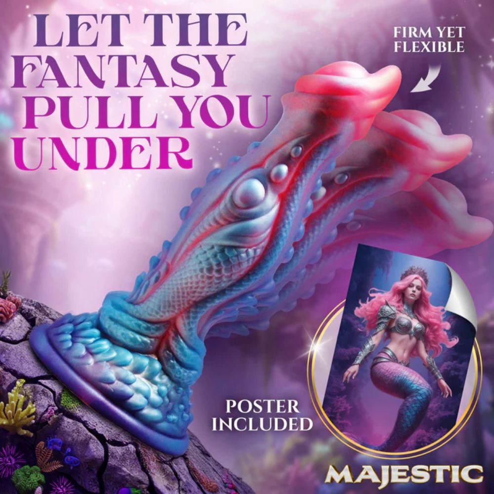 Creature Cocks Creature Cocks Delphine Mermaid Silicone Dildo