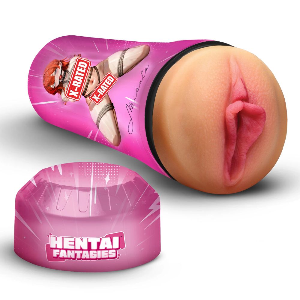 Hentai Fantasies Hentai Fantasies Misato Shibari Girl Pussy Masturbator