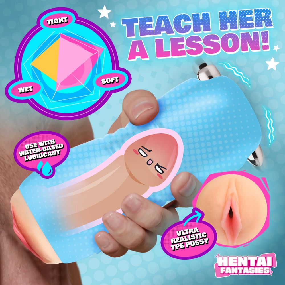 Hentai Fantasies Hentai Fantasies Asuna School Girl Vibrating Pussy Stroker