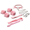 Master Series Kawaii Bondage Set PU Leather 9 Pc