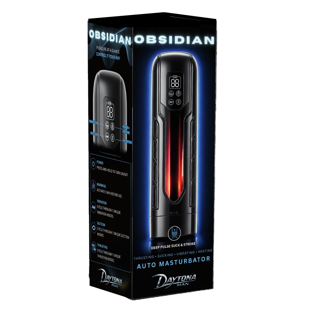 Daytona Man Obsidian Thrusting Sucking Vibrating Heating Masturbator