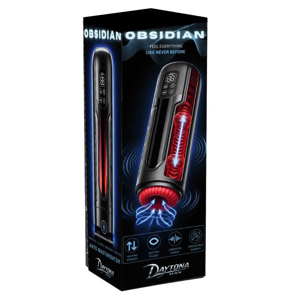 Daytona Man Obsidian Thrusting Sucking Vibrating Heating Masturbator