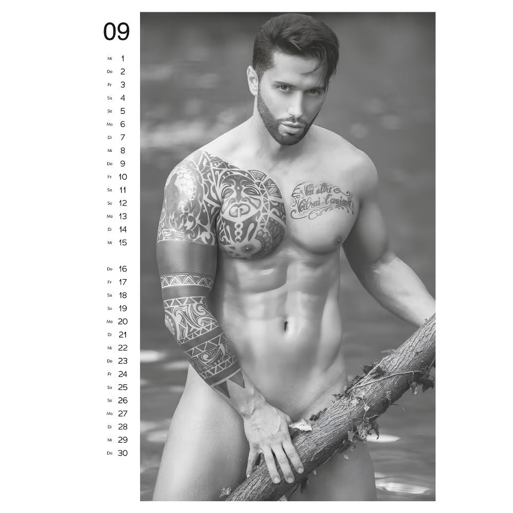 Calendar Sexy Men Wall Calendar 2027