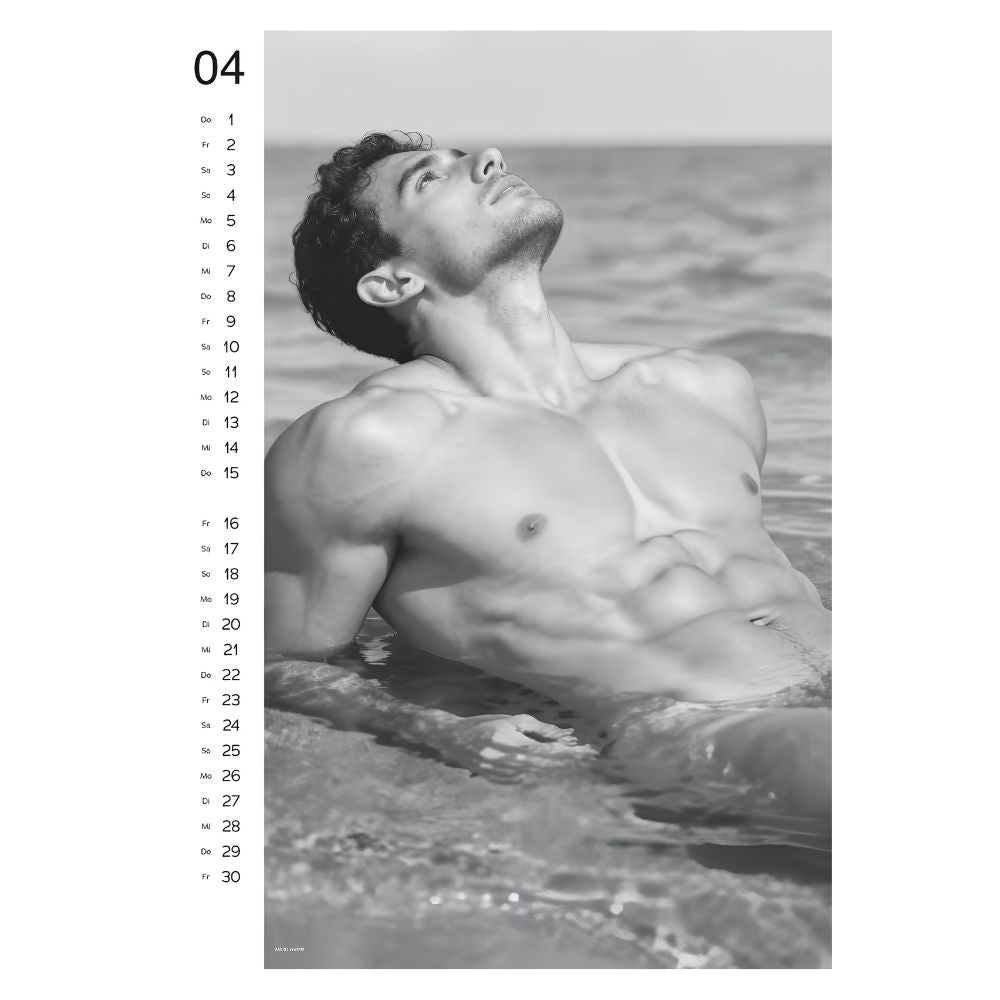 Calendar Sexy Men Wall Calendar 2027