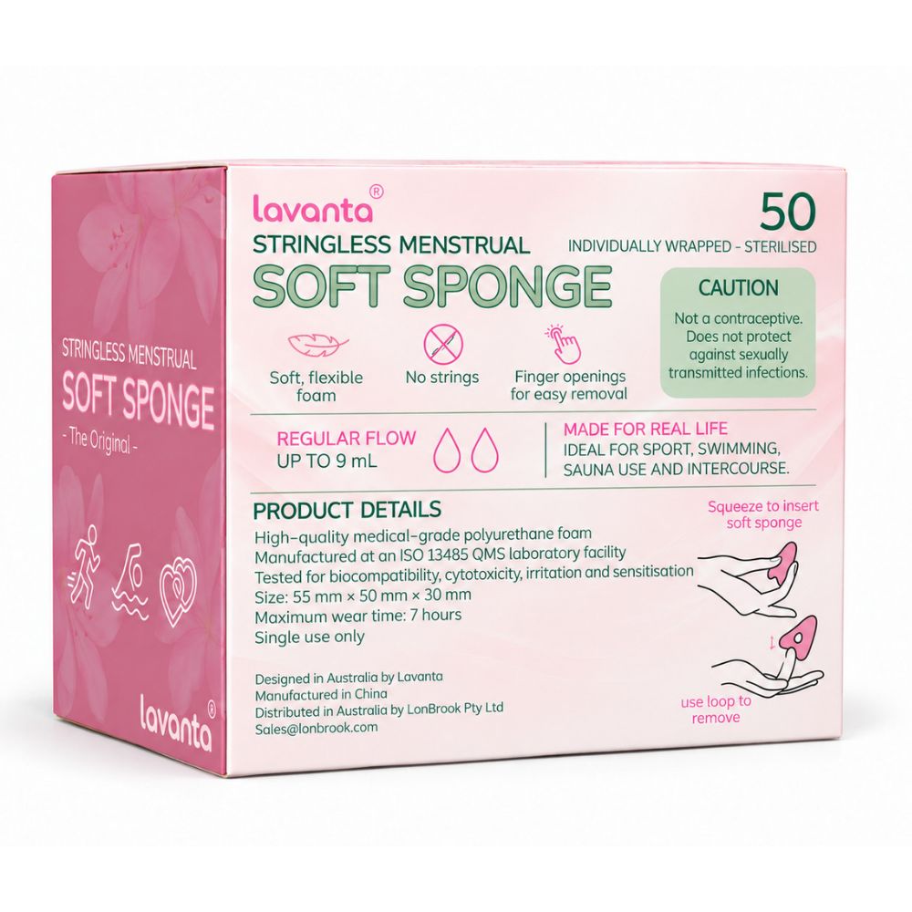 Lavanta Lavanta Soft Sponge 50 Pc