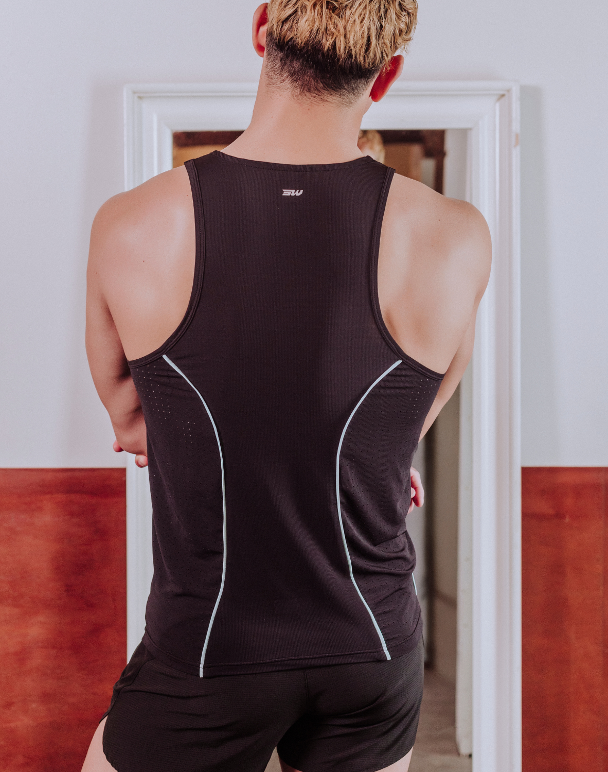 SUPAWEAR Speed Singlet - Black