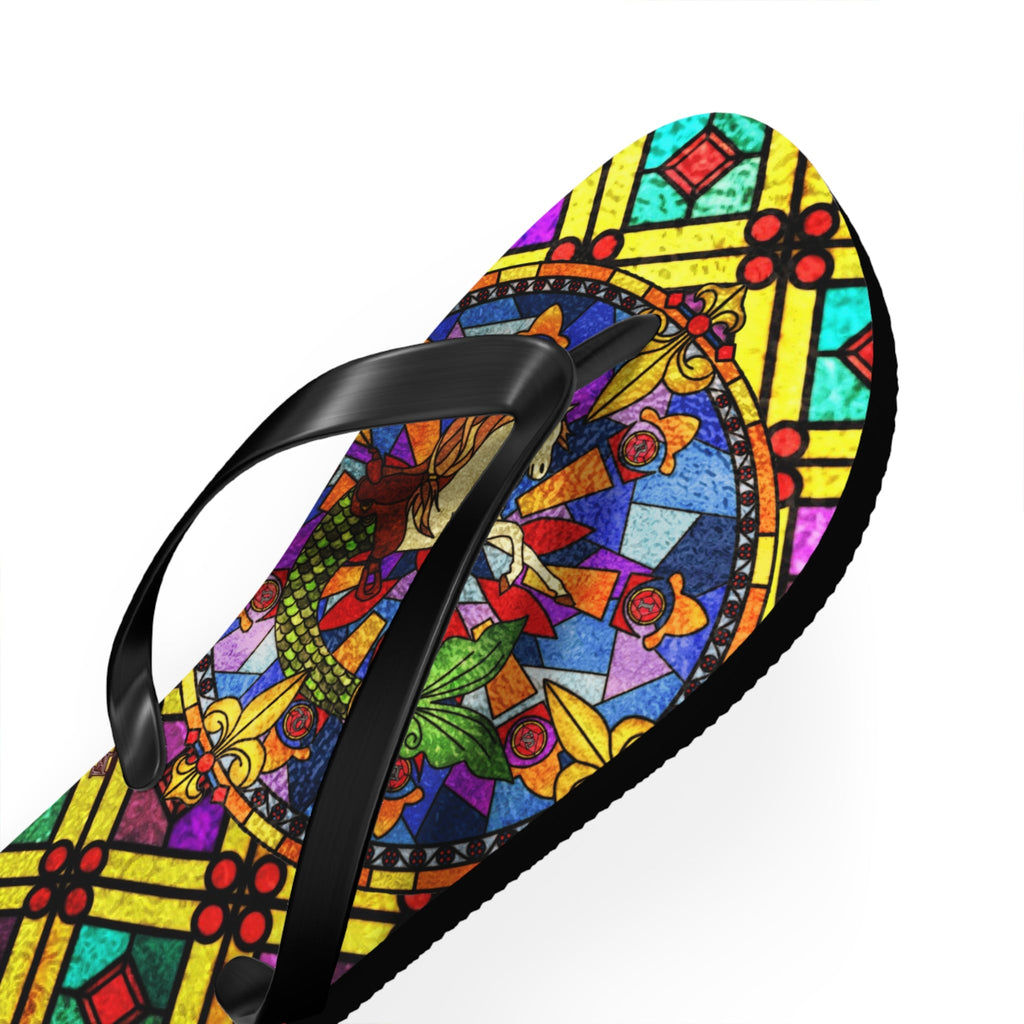 Maris Equi Men's Stained Glass Flip-Flops